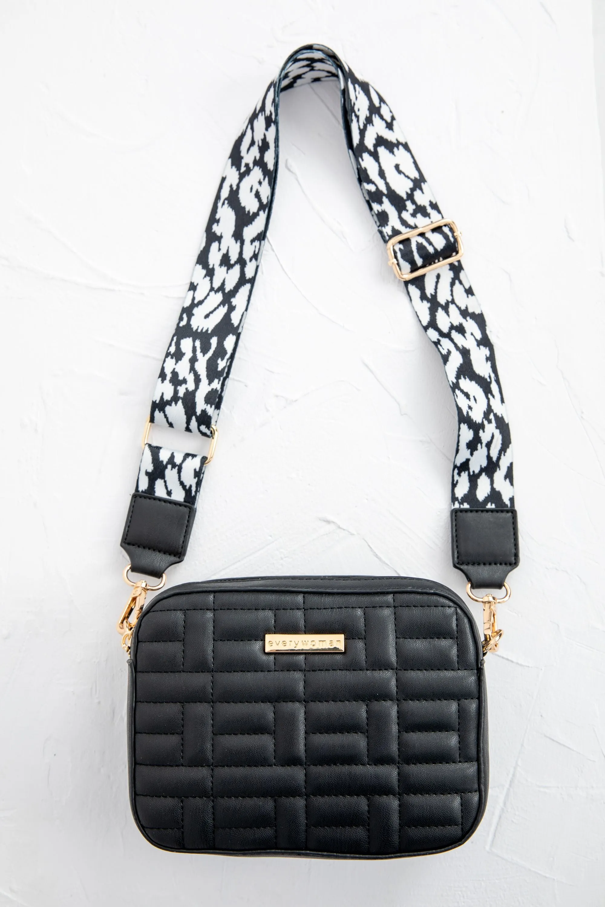 Everywoman Strap Bag (Black)