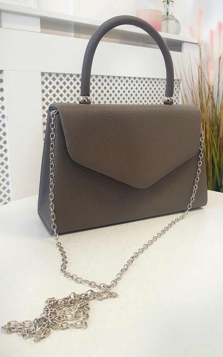 Faux Leather Handbag