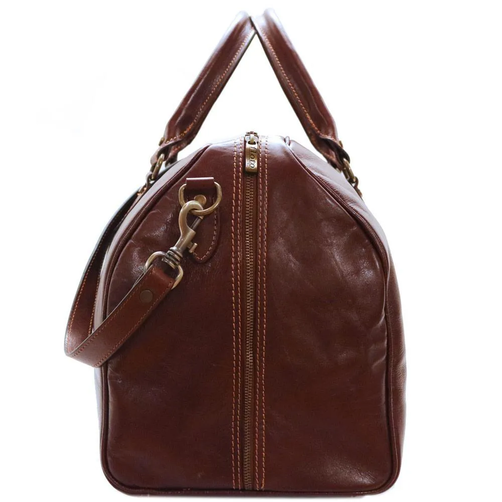 Floto Leather Venezia Duffle Bag