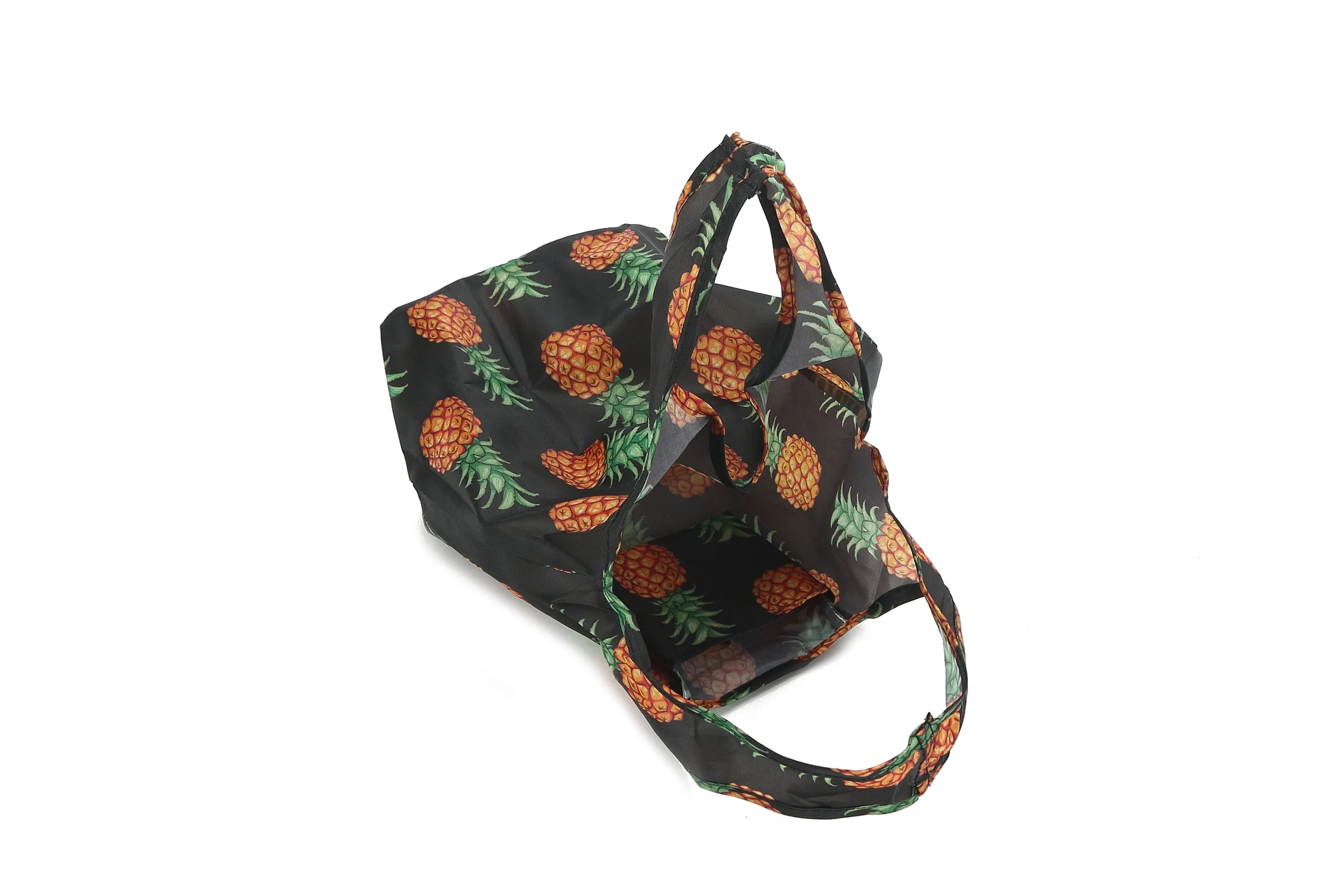 Foldable Bag Joy Pinapple Black