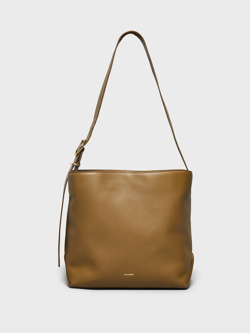 Folded Tote Bag in Honey Blonde