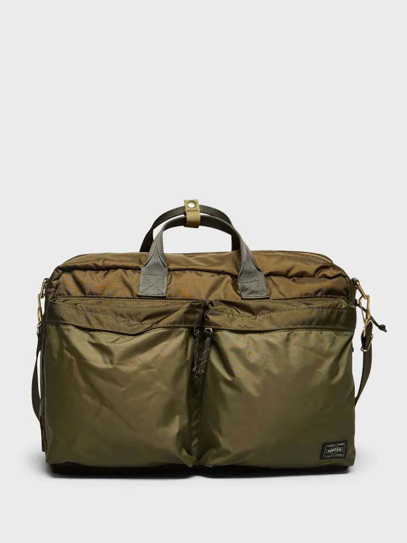 Force 3Way Briefcase in Olive Drab