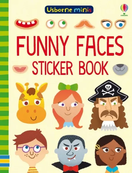 Funny Faces Sticker Mini Book