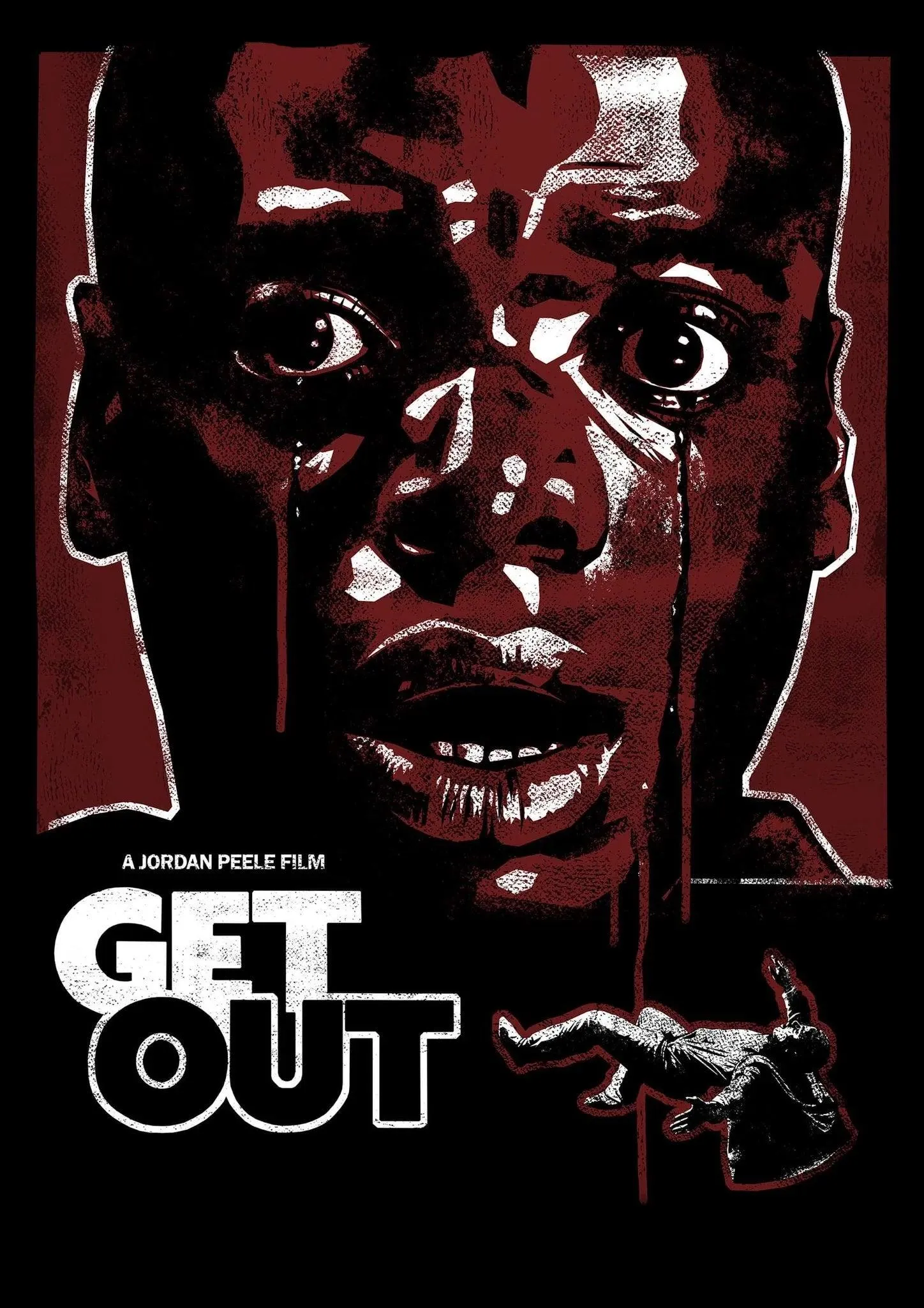 Get Out - Classic Horror Movie Poster Art - T-Shirt