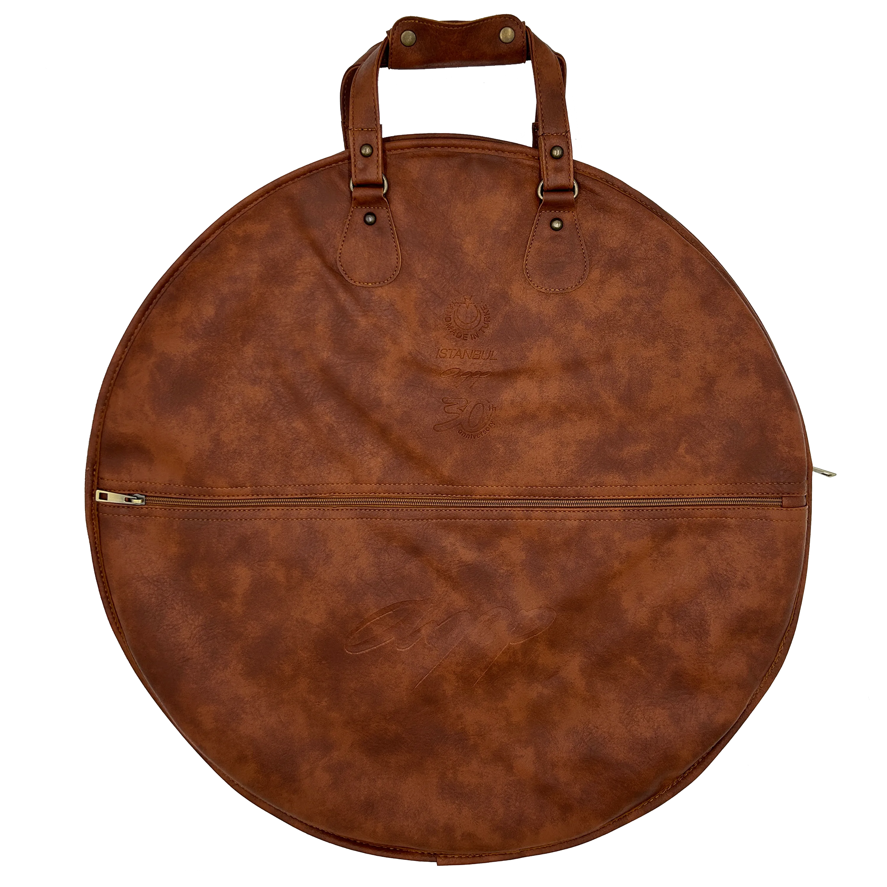 Istanbul Agop Leather 24" Bag Brown for 30th Anniversary