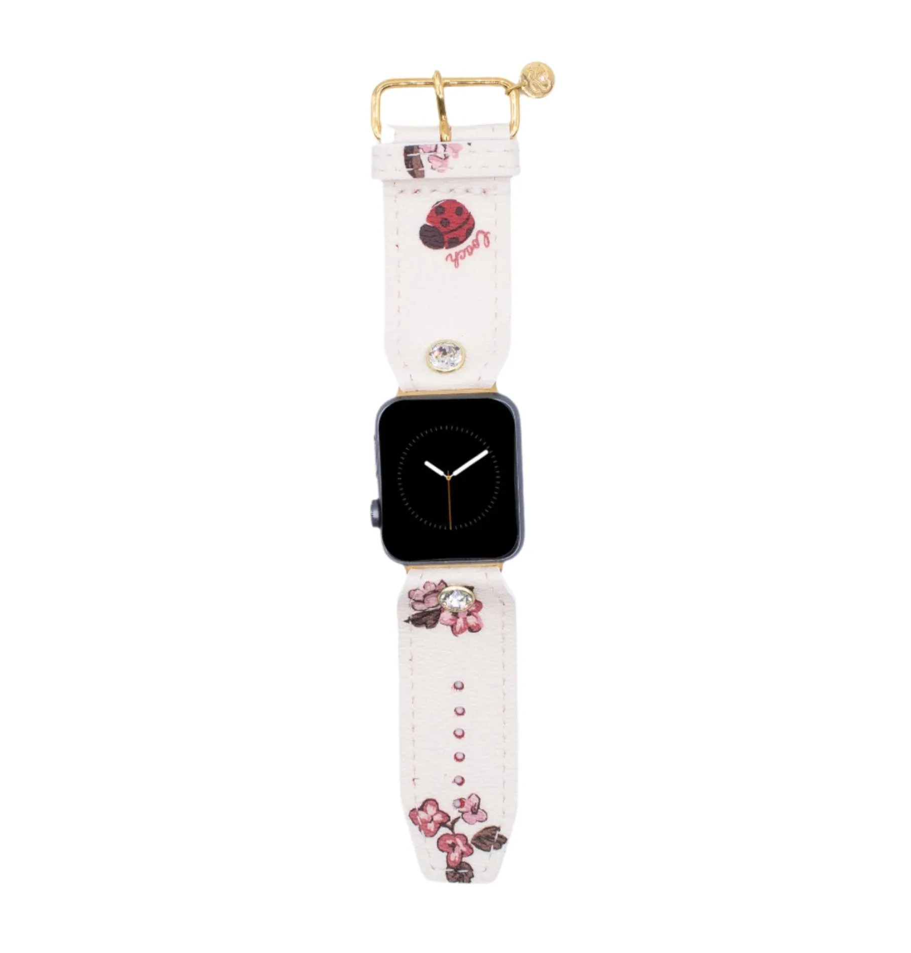 Limited Edition - Upcycled Coach Lady Bugs Sivella Watchband