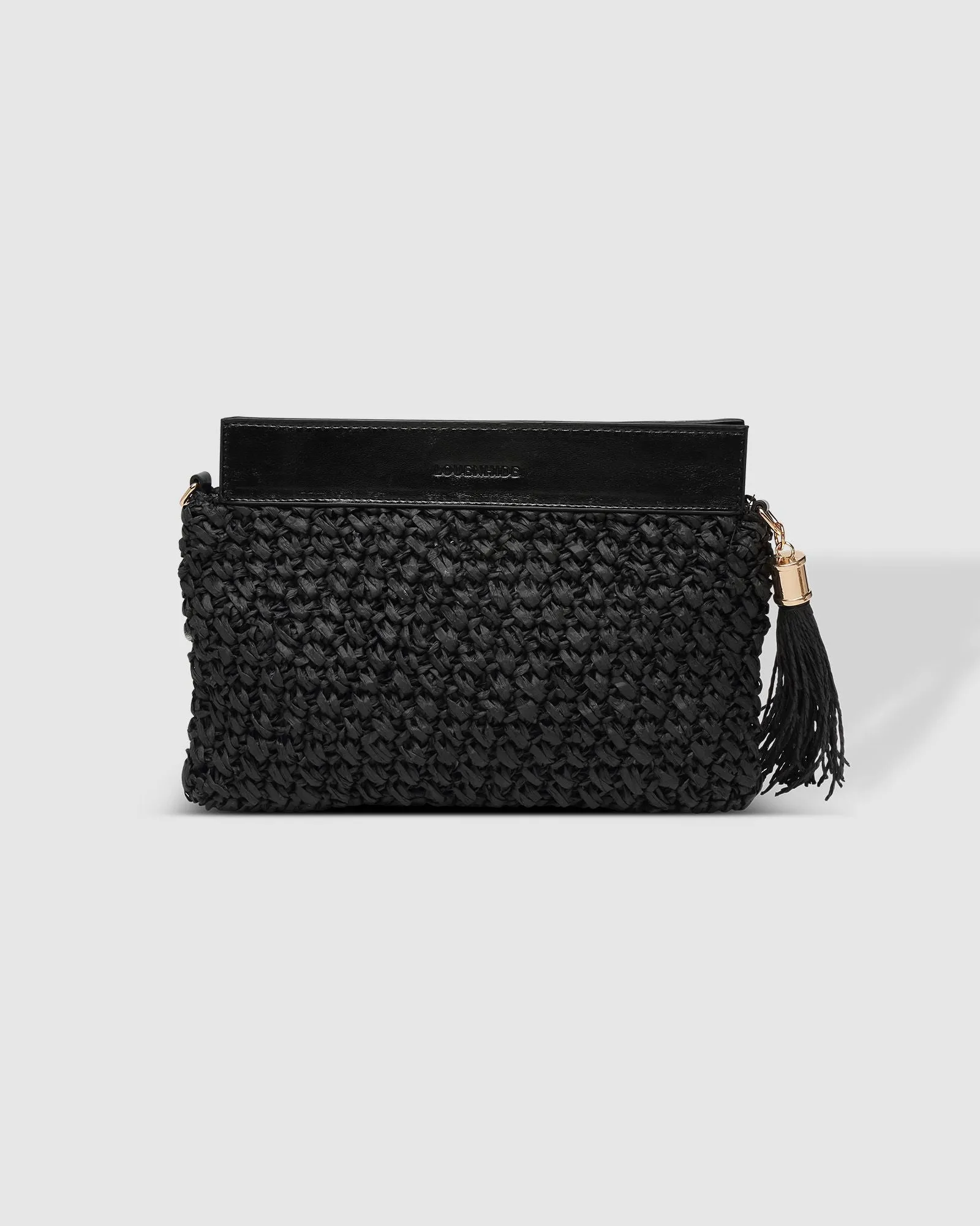 Louenhide Fern Raffia Crossbody Bag