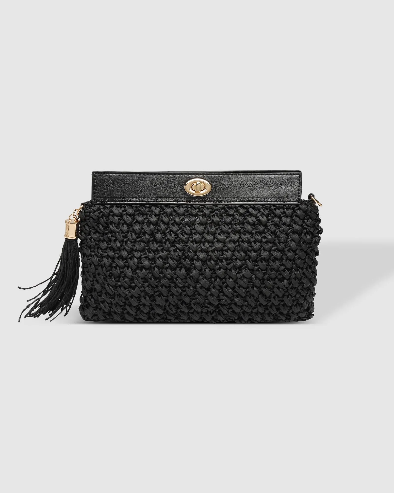 Louenhide Fern Raffia Crossbody Bag