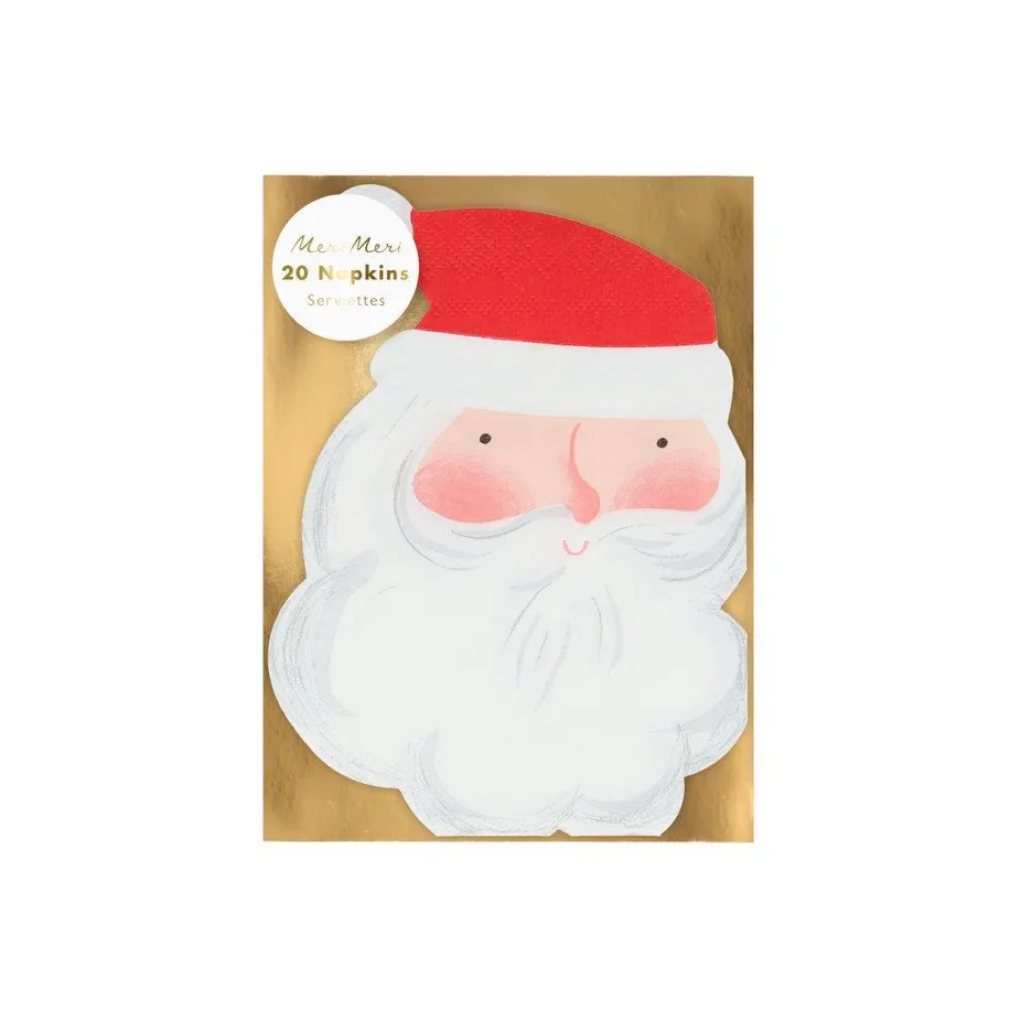 Meri Meri Jolly Santa Napkins (set of 20)