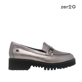 Mocasines ToryBuckle pewter para Mujer