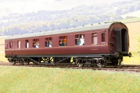 New MTH 22-60053 Finescale O Gauge (2-Rail) Ex-LMS BR Lined Maroon Brake First 'M5059M'