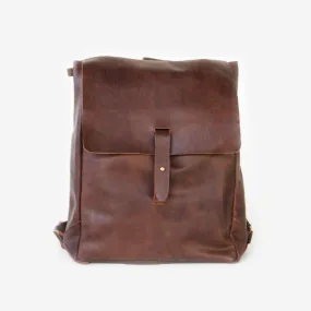 Nubuck Leather Backpack