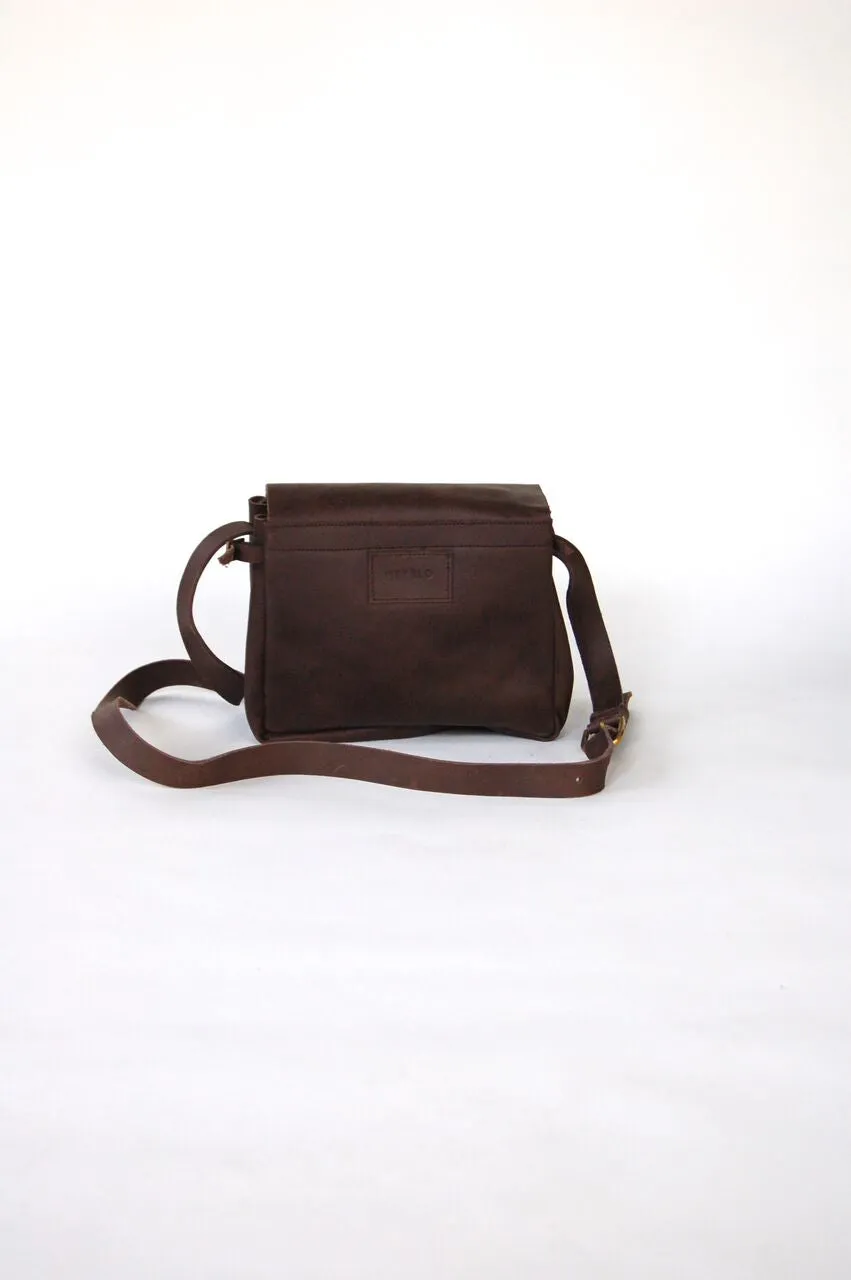 Nubuck Leather Bucket Purse