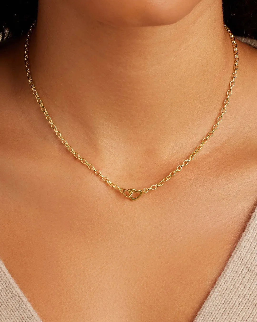 Parker Heart Mini Necklace