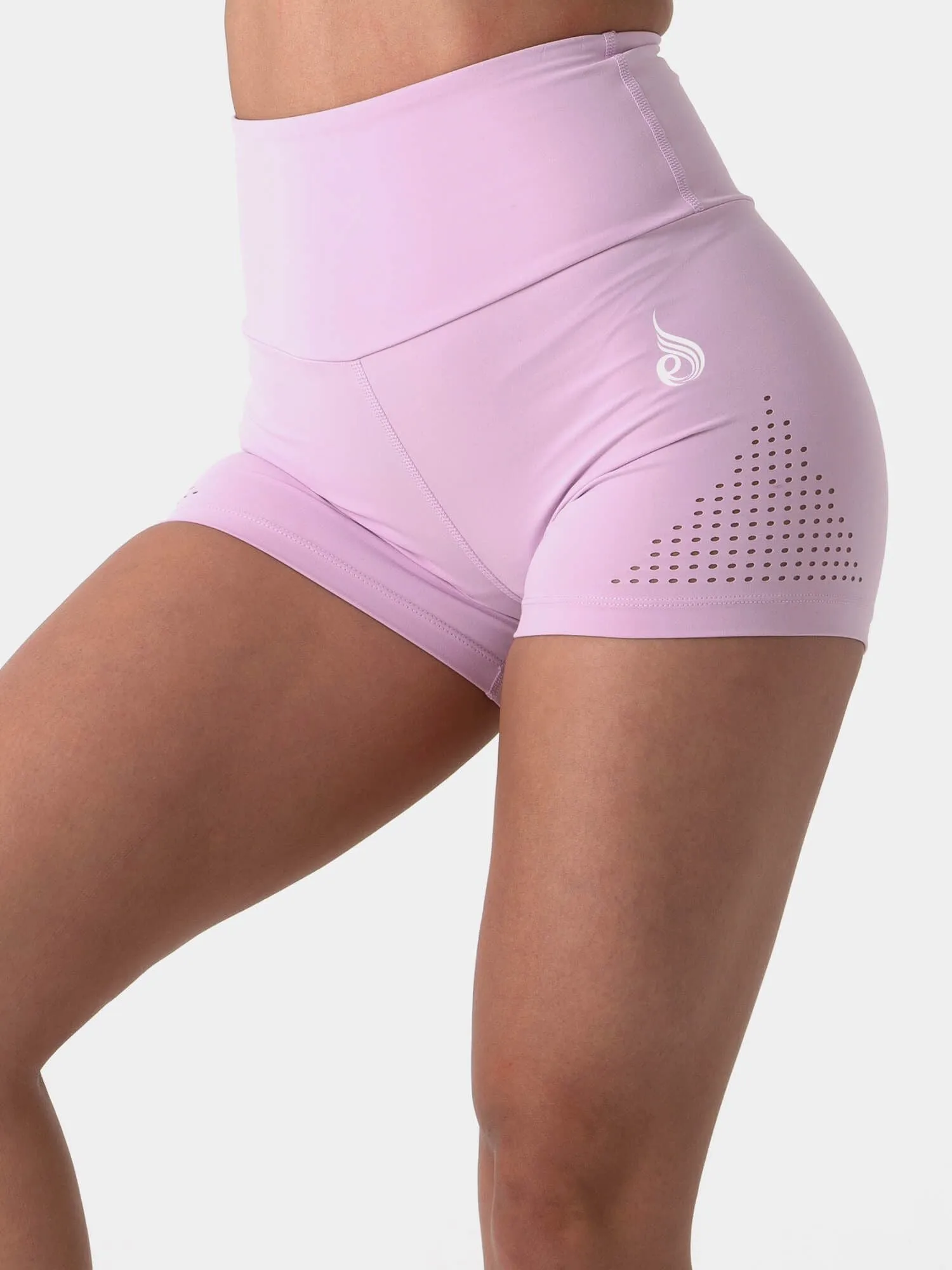 Pastels Booty Shorts -Lemon