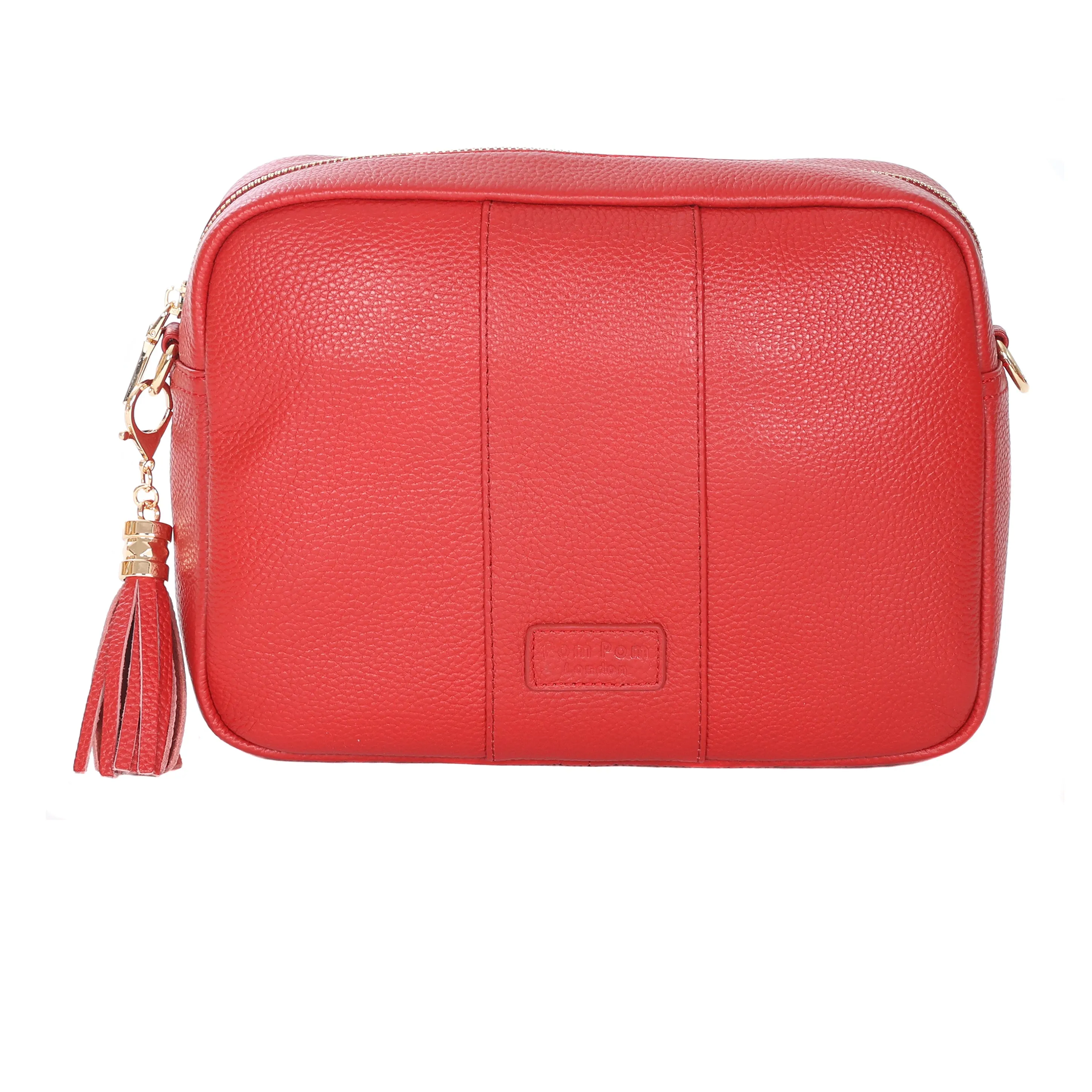 Pom Pom London City Plus Bag Chilli Red