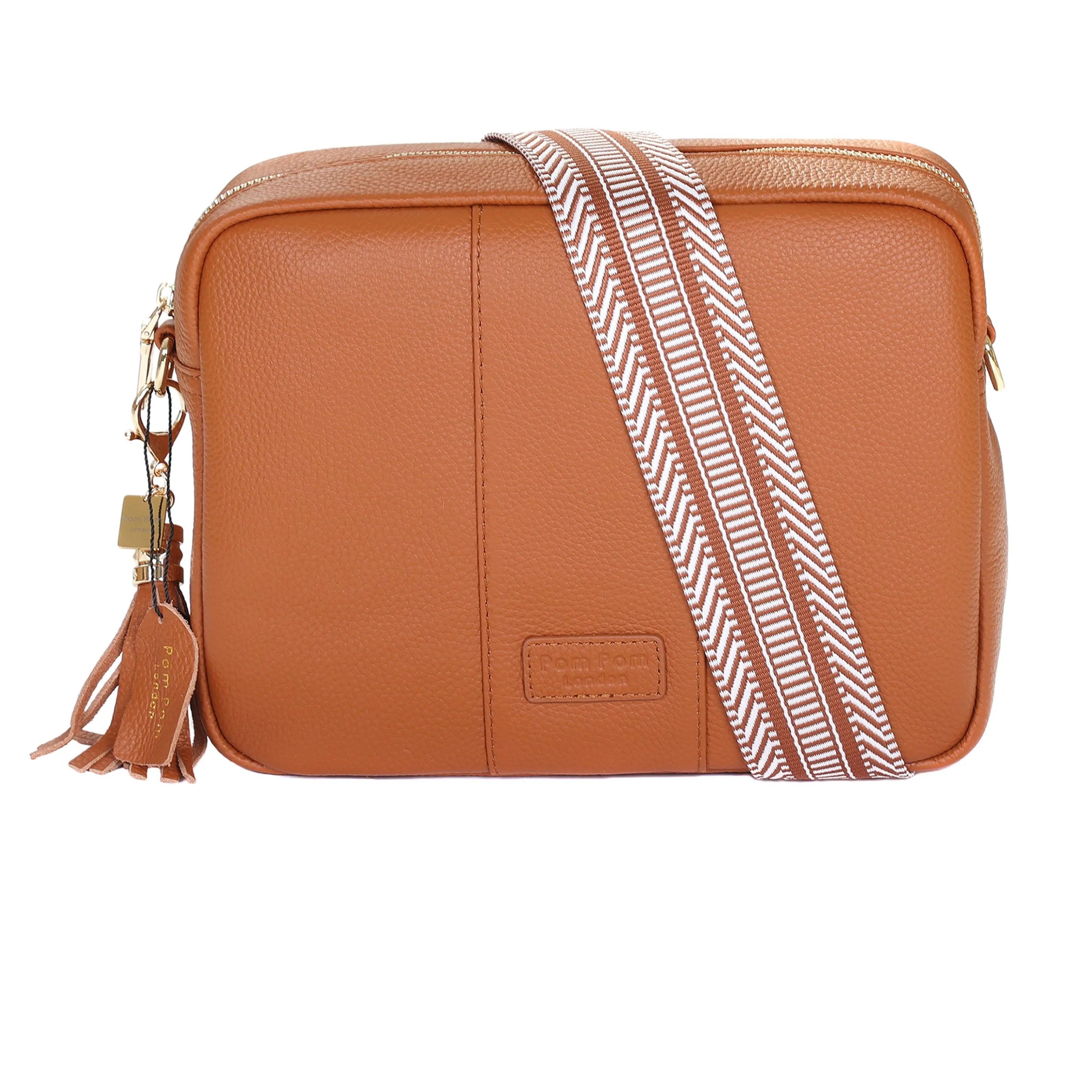 Pom Pom London City Plus Bag Tan