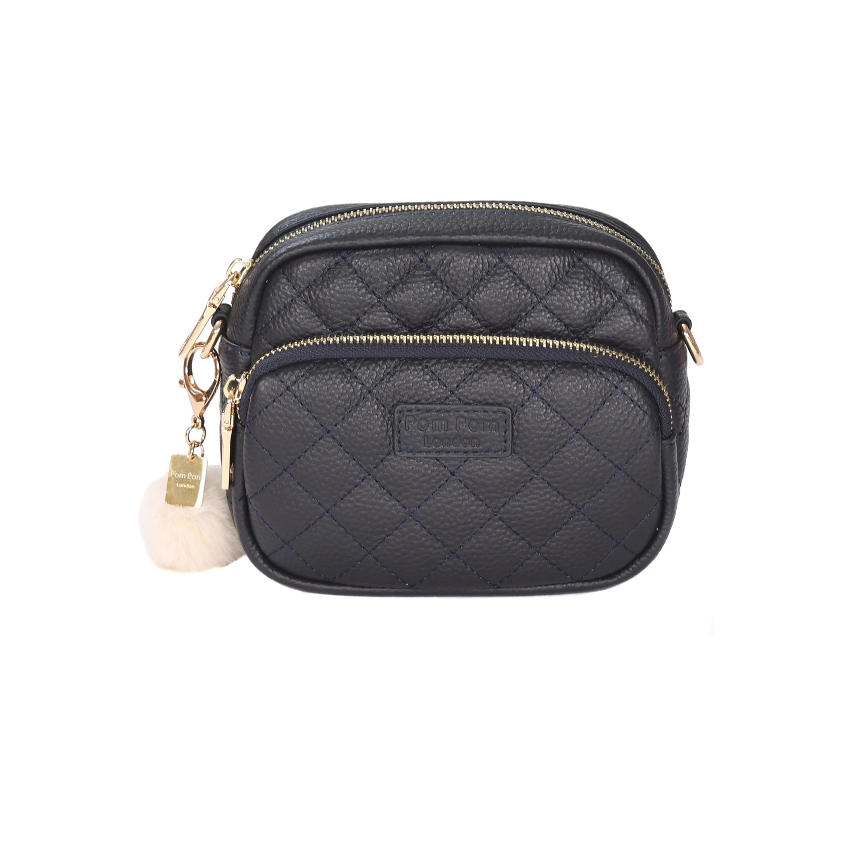 Quilted Mayfair MINI Bag Navy & Accessories