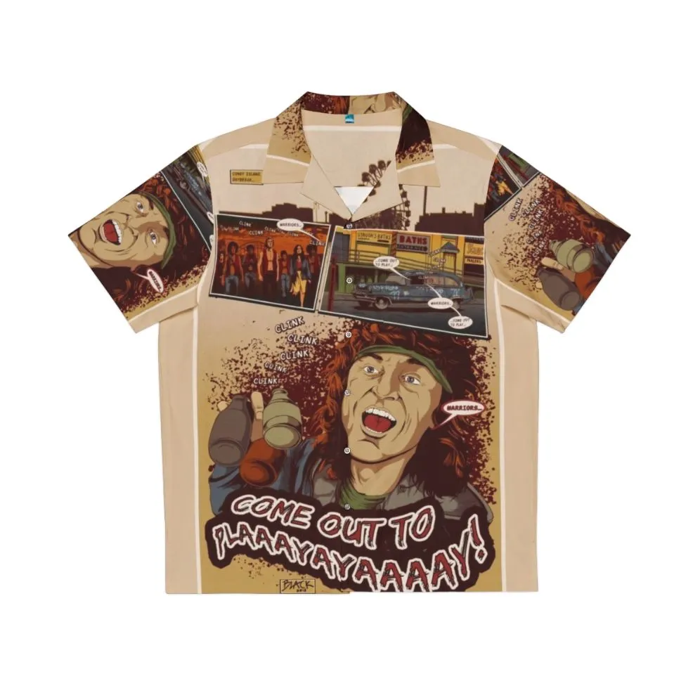 "Come Out To Play" Retro The Warriors Hawaiian Shirt