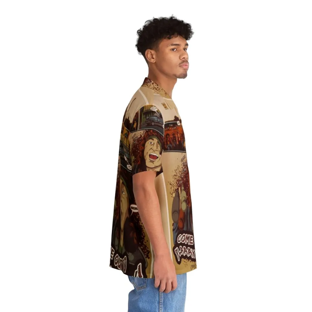 "Come Out To Play" Retro The Warriors Hawaiian Shirt