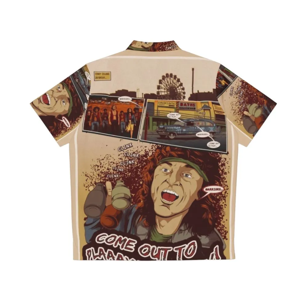 "Come Out To Play" Retro The Warriors Hawaiian Shirt