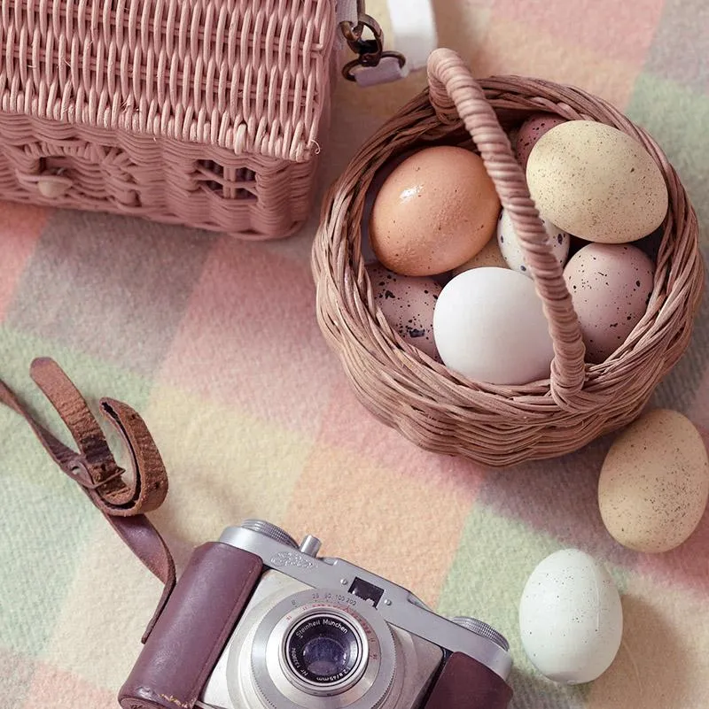 Rattan Berry Basket - Natural