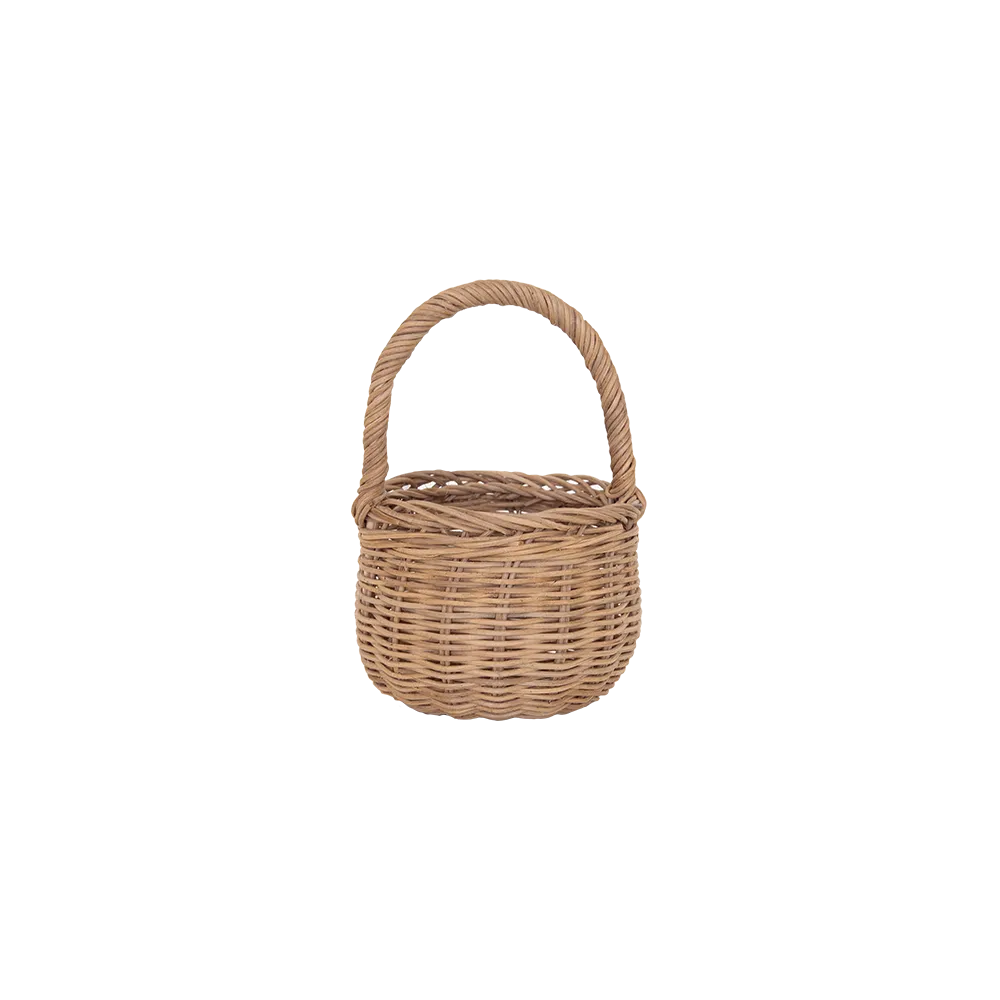 Rattan Berry Basket - Natural