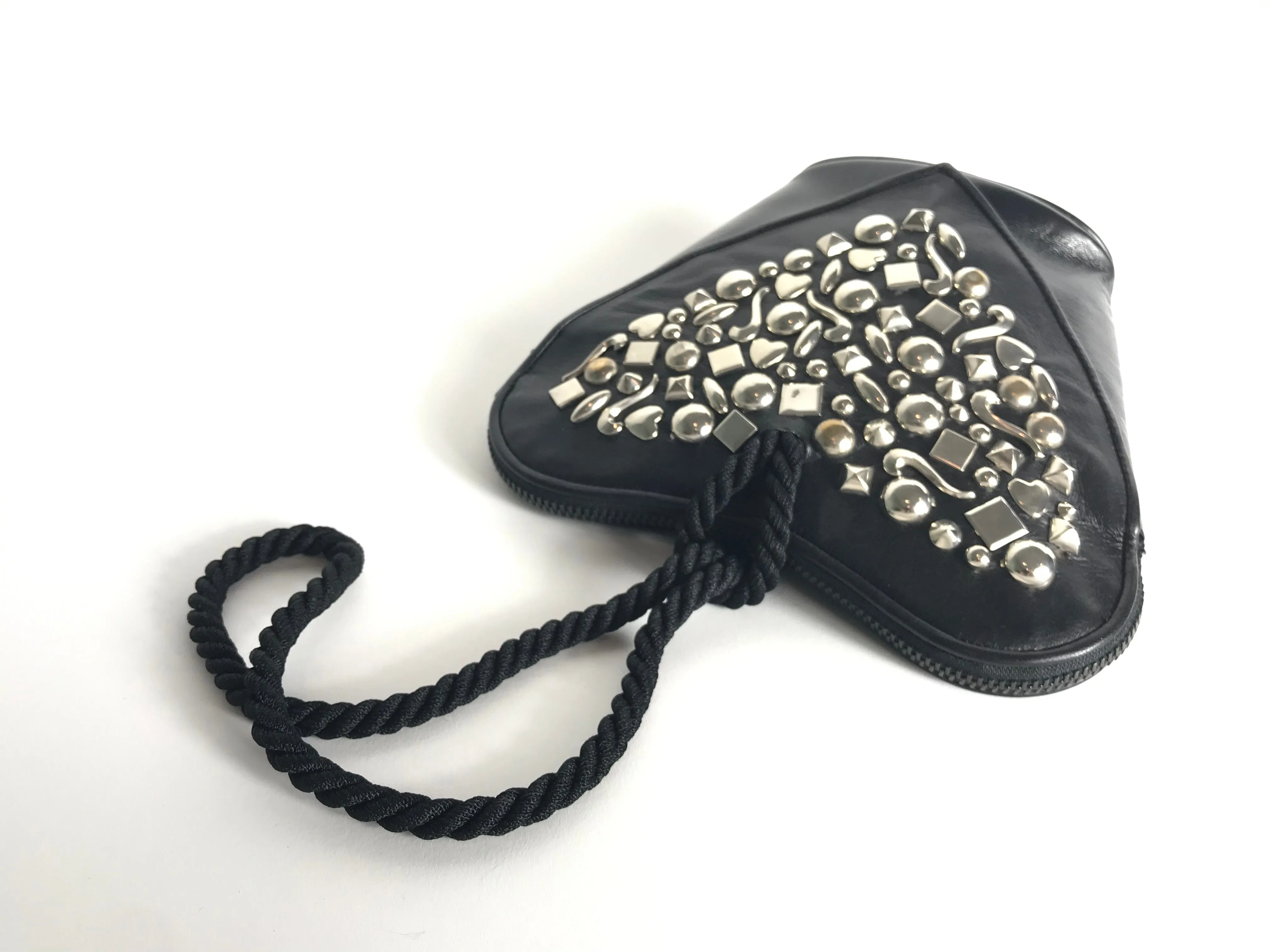 Renaud Pellegrino Embellished Heart-Shaped Studded Handbag