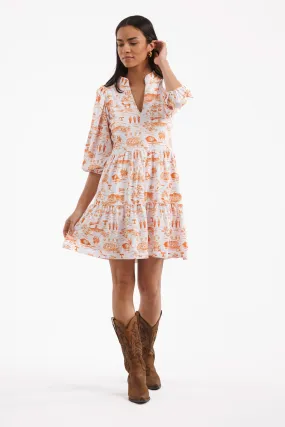 Tailgate Collection Tory Dress - Tennessee Toile