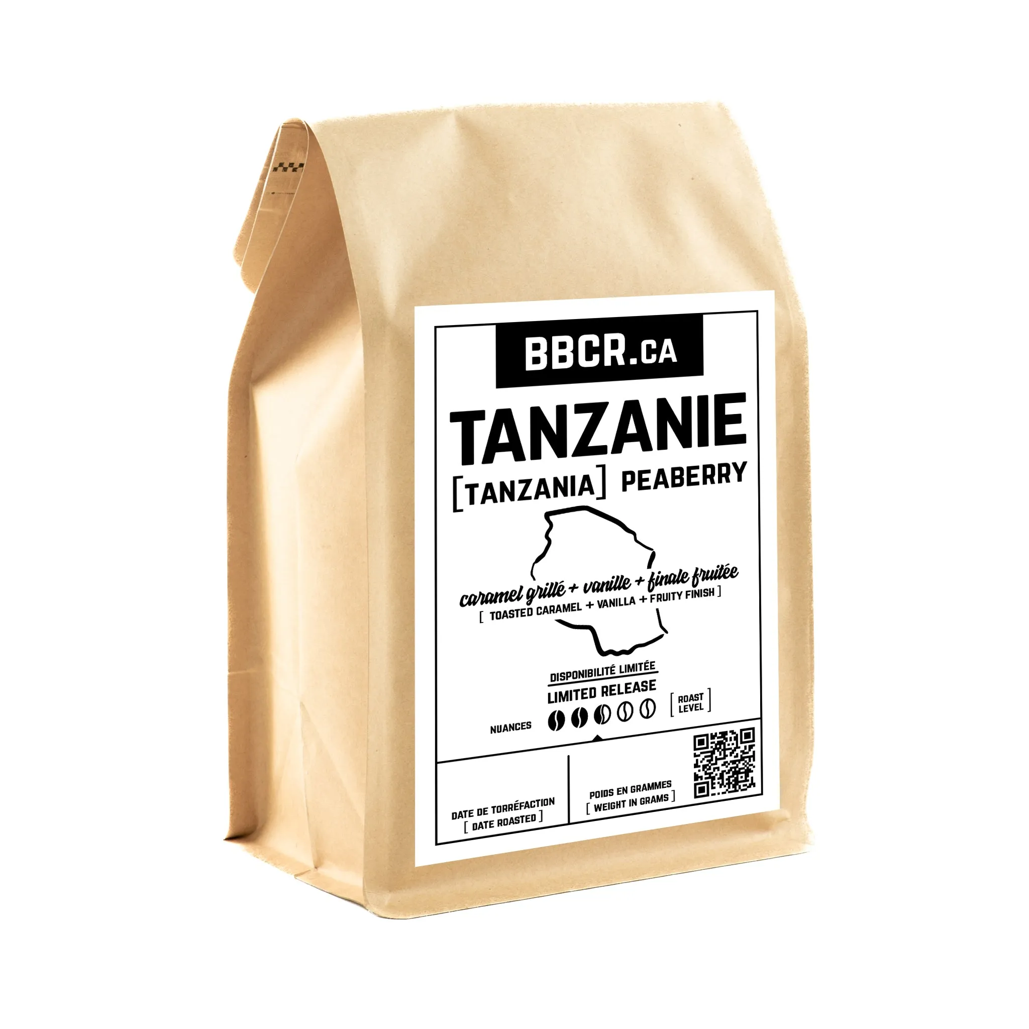 Tanzanie - peaberry, origine unique