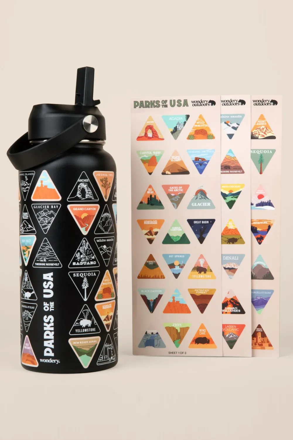 The Original Parks of the USA Bucket List Bottle