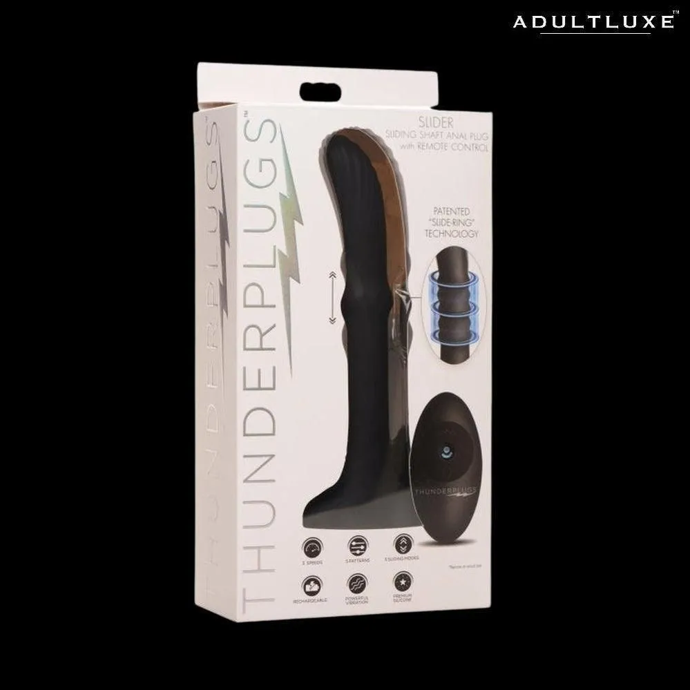 Thunder Plugs Sliding Shaft Anal Plug