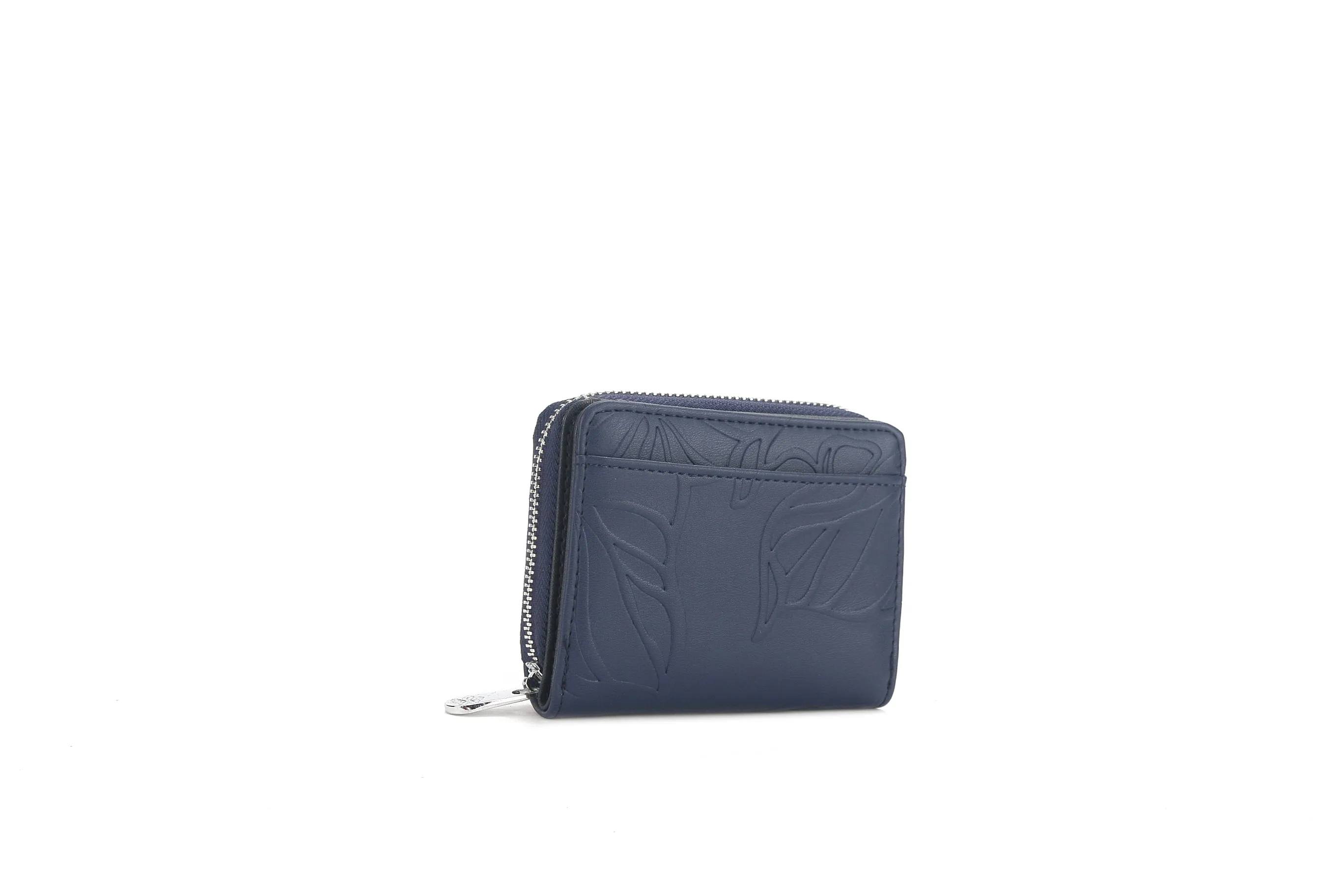 Wallet Meily Kalo Embossed Navy