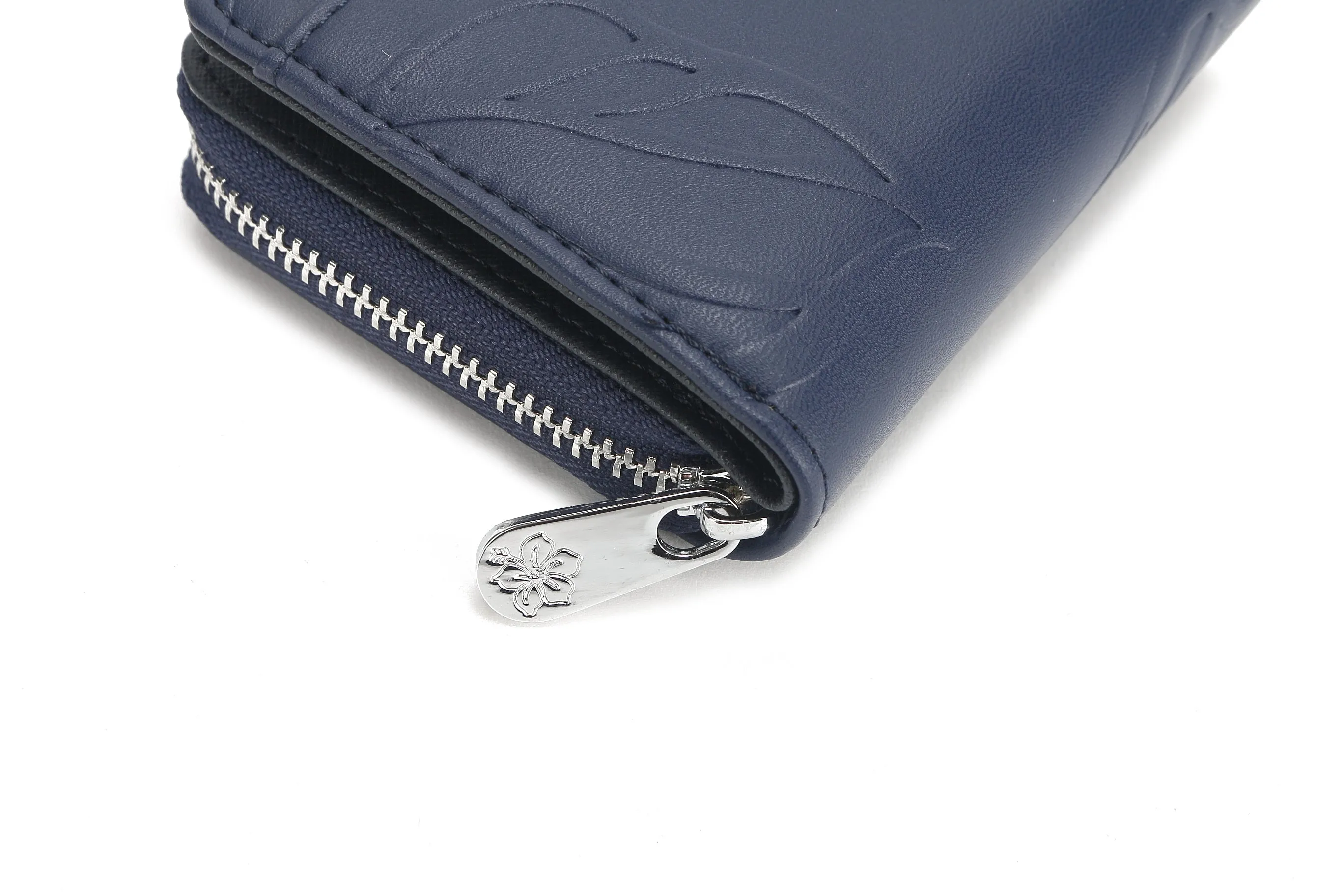 Wallet Meily Kalo Embossed Navy